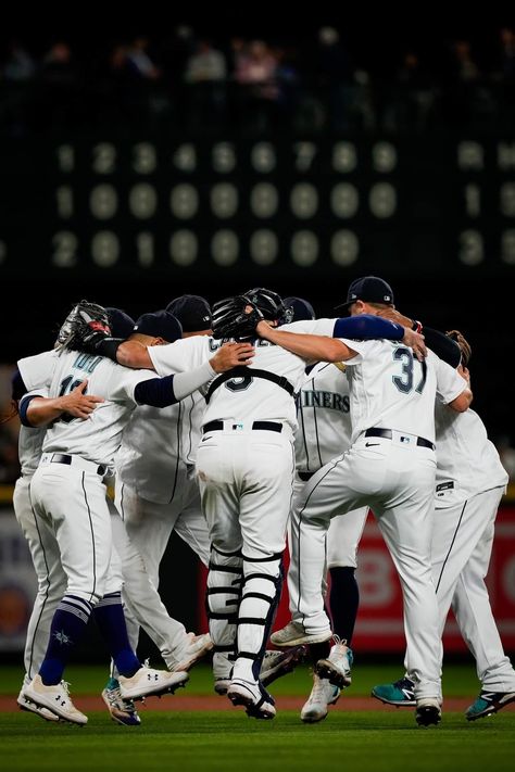 The Seattle Mariners are an American professional baseball team based in Seattle. They compete in Major League Baseball as a member club of the American League West division. ⚾️ ⚾️ ⚾️ #americanleague #baseball #edgarmartinez #gomariners #ichiro #kengriffeyjr #marinersbaseball #mariners #majorleaguebaseball #mlb #randyjohnson #seattlemariners #seattlemarinersbaseball #baseballseason #seausrise #truetotheblue #tmobilepark Seattle Mariners Baseball, Baseball Wallpaper, Mariners Baseball, Ken Griffey Jr., Baseball Baby, Baseball Season, Seattle Mariners, Baseball Team, Major League Baseball