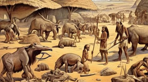 Unveiling the Secrets of the Paleolithic Era: A Journey into Prehistoric Times - NSF News and Magazine Paleolithic Era, Farming Techniques, Early Humans, Wooly Mammoth, Small Figurines, Cave Paintings, Human History, Stone Age, The Stone