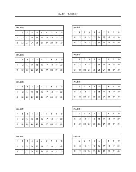 Minimalist Habit Tracker Downloadable Habit Tracker | Etsy Habit Tracker Printable Monthly, Digital Habit Tracker, Habit Tracker Digital, Digital Bujo, 2023 Journal, Agenda Digital, Bullet Journal Work, Printable Things, Monthly Habit Tracker