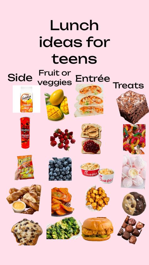 Lunch Ideas For Teens, Lunch Ideas, Cheddar, Fruit