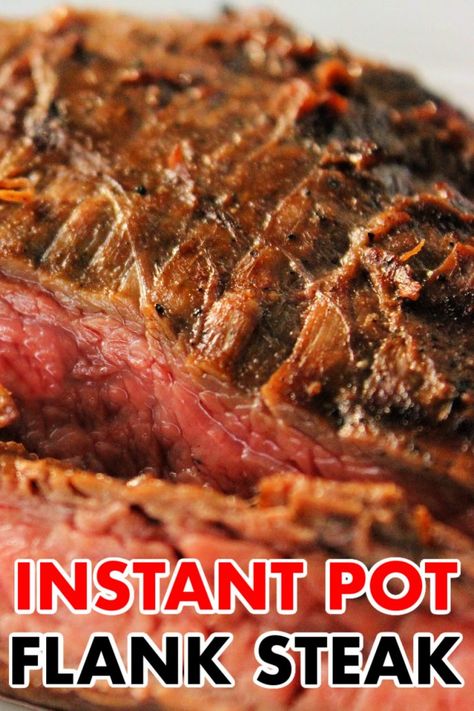 Sous Vide Instant Pot, Steak Crock Pot Recipes, Cook Flank Steak, Flank Steak Crock Pot, Crock Pot Recipes Easy, Flank Steak Recipe, Beef Flank Steak, Flank Steak Recipes, Pot Recipes Easy