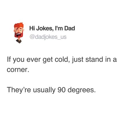 𝗟𝗶𝗸𝗲 & 𝗧𝗮𝗴 a friend to share a smile.⁠ • • •⁠ 𝗙𝗼𝗹𝗹𝗼𝘄 @dadjokes_us • • •⁠ #dadjoke #dadjokes Stupidly Funny Jokes, Corny Jokes Hilarious Funny Boyfriend, Hilarious Jokes Laughing So Hard To Tell, Bad Jokes That Are Funny, Jokes To Tell Friends, Funny Jokes To Tell Humor Friends, Really Funny Jokes To Tell, Dad Jokes Hilarious Funny, Actually Funny Jokes