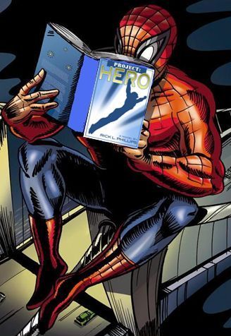 Spiderman Comic Display, Celebrities Reading, Marketing Books, Superhero Classroom, Super Hero Theme, Cartoon People, Little Library, Cartoon World, Book People