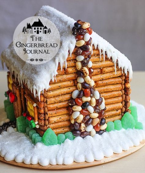 60 of the Best Gingerbread House Ideas That the Internet Has to Offer Ripped Skirts, Homemade Gingerbread House, Cool Gingerbread Houses, Jeans Print, Gingerbread House Parties, Gingerbread House Designs, Gingerbread Party, Gingerbread Village, Gingerbread House Decorations