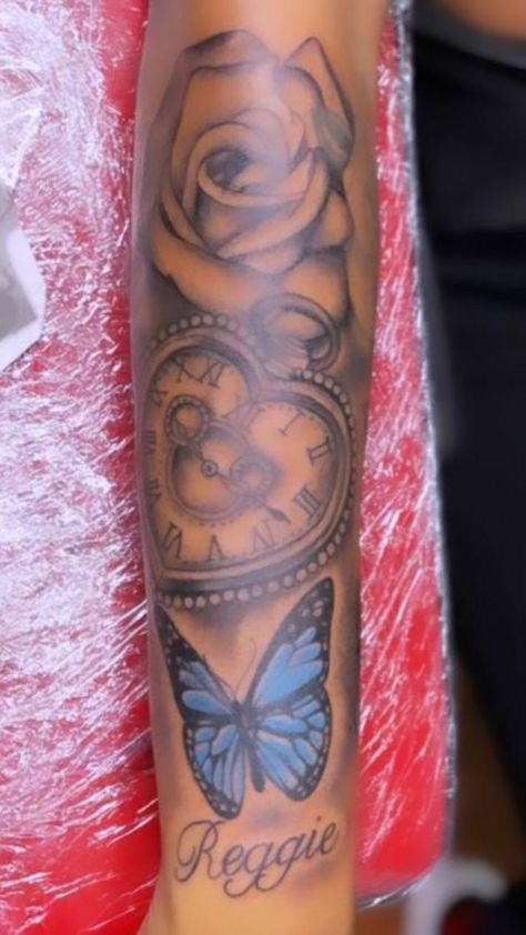 Tattoo Ideas Female Forearm Black Women, Tattoo Ideas Female Black Women Arm, Arm Tattoos Black Women, Baddie Tats Arm Sleeve, Forearm Tats For Women, Black Women Sleeve Tattoo Ideas, Side Forearm Tattoos For Women, Forearm Tattoos For Women, Arm Tattoos Black