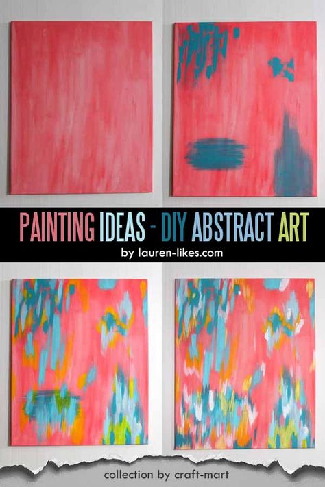 Diy Abstract Acrylic Painting, Easy Ideas To Paint On Canvas, Step By Step Abstract Painting, Acrylic Painting Tutorials Step By Step Easy, Diy Canvas Art Painting Step By Step, Diy Abstract Painting, Abstract Painting Tutorial, Galaxy Painting Acrylic, Lockdown Art