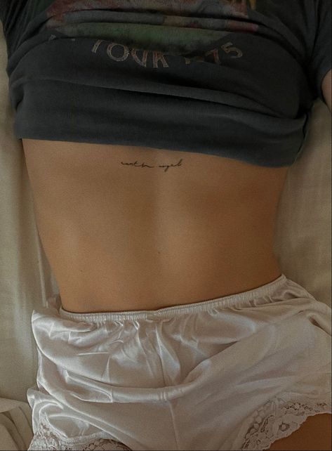 Tiny tats Tiny Tattoos Sternum, Dainty Stomach Tattoos Women, Sternum Angel Number Tattoo, Sternum Angel Tattoo, Angel Number Tattoo Ribs, Earth Angel Tattoo, Sternum Tattoos, Small Pretty Tattoos, Petite Tattoos