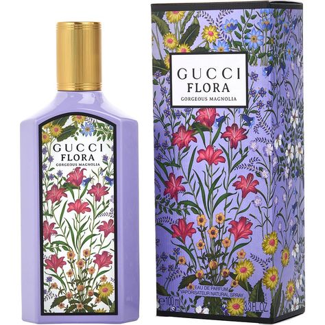 Gucci Flora Gorgeous Magnolia Eau de Parfum | FragranceNet.com® Gucci Fragrance, Gucci Flora, Blonde Wood, Kids Sunscreen, Luxury Fragrance, Cream Eyeshadow, Womens Fragrances, Skincare Set, Fragrance Notes