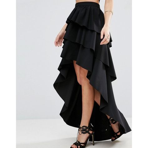 ASOS Rara High Low Maxi Skirt in Scuba ($61) ❤ liked on Polyvore featuring skirts, high-waisted maxi skirts, hi low skirt, high waisted pleated skirt, maxi skirts and high-waist skirt Long Grey Skirt, Pleated Skirt Pattern, Asymmetrical Maxi Skirt, Street Style Skirt, Hi Low Skirt, Skirt Outfits Aesthetic, High Low Maxi Skirt, Skirt Patterns, Hi Low Skirts