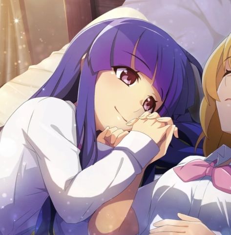 1/2 Rika And Satoko, Rika Furude, Matching Profile, Yuri Anime, Different Games, Matching Pfps, Matching Pfp, Matching Icons, Anime Icons