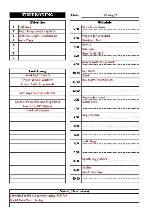 Digital Template PDF Format This Time box is in PDF Format, good for I-pad and printed copy. This template makes you organize your thoughts and the things you need to do. This also helps you to be more productive, applicable not only on students but also to professional individual looking for ways to be more organize and efficient. This is only for personal use and final sale. Printable in 2 sizes: A4 and Legal Size Thank you for supporting my small business. Time Boxing Planner Printable, Time Boxing Template, Timeboxing Template, Time Boxing Planner, Effective To Do List, Work Checklist, Time Blocking Template, Time Blocking Printable, Time Boxing