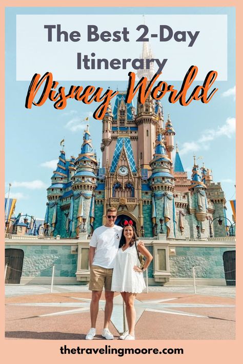 2024 Disney World Itinerary: Ultimate Travel Guide & Tips 2 Day Disney World Itinerary, 4 Day Disney World Itinerary, 2 Day Magic Kingdom Itinerary, One Day At Disney World Magic Kingdom, Walt Disney World Itinerary, Disney World Itinerary, Planning Strategies, Disneyland Guide, Disney World Guide