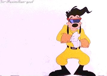 His performance as Powerline. | Community Post: 18 Reasons Max From "A Goofy Movie" Made You Question Yourself A Goofy Movie, Disney Amor, Goof Troop, Goofy Movie, Dancing Gif, Mickey Mouse And Friends, 90s Kids, Disney And Dreamworks, Animated Movies