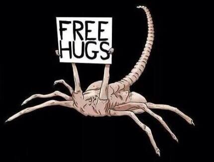 Alien face sucker free hugs Alien Isolation, Arte Alien, Aliens Movie, Alien Vs Predator, Free Hugs, Alien Vs, A Sign, Scorpion, Random Things