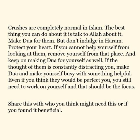 How To Deal With Crushes, Crush In Islam, How To Approach Your Crush, Islamic Love Quotes Relationships, Behave Quotes, Spiritual Intentions, When Someone Leaves You, Islamic Things, Breaking Up With Someone