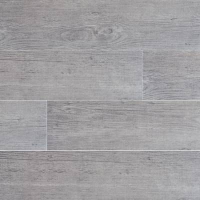 Sonoma Driftwood 6" x 24" Ceramic Wood Look Tile in Gray Gray Tile Floors, Wood Grain Tile, Amazing Gray, Porcelain Wood Tile, Floor Pattern, Shaw Flooring, Pinterest Hacks, Ceramic Floor Tile, Stone Mosaic Tile