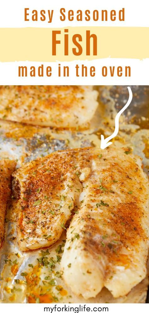 Treat yourself to a delicious and healthy meal with this easy oven-baked fish recipe. With just a few simple ingredients and minimal preparation, you can enjoy tender and flaky fish fillets seasoned to perfection. It's a versatile dish that can be customized with your favorite herbs and spices, making it a go-to option for a hassle-free dinner. Grouper Fish Recipes, Baked Grouper, Orange Roughy Recipes, Baked Snapper, Oven Baked Fish, Sardine Recipes, White Fish Recipes, Fish Recipes Baked, Baked Fish Recipes