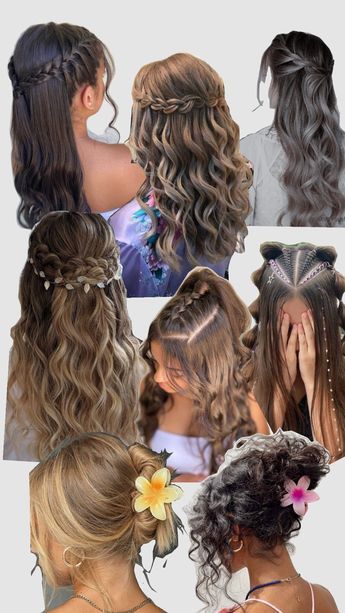 Check out orbenmayor's Shuffles Chloe Hairstyles, Hairstyle Hacks, Hot Hairstyles, Quick Hairstyles For School, Country Bumpkin, Hairstyle Examples, Friend Quiz, Sport Hair, Cute Simple Hairstyles