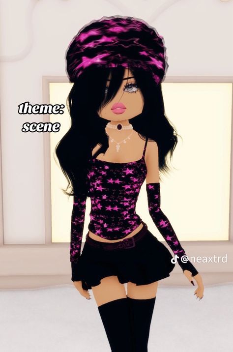 Horror Movie Outfits, Outfit Themes, Sleepover Outfit, Dress Impress, Scene Dress, Movie Outfits, Outfit Roblox, Roblox Dress, Bad Gyal