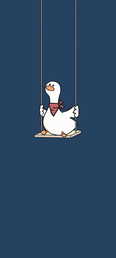 Duck Lockscreen, Duck Wallpaper Aesthetic, Goose Wallpaper, Duck Drawing, Duck Wallpaper, Duck Cartoon, Cartoon Disney, Artistic Wallpaper, Funny Duck