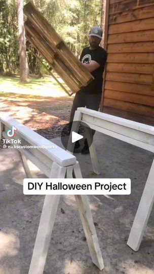 827 reactions · 160 shares | Pallet project #diy | Marissa Casey Jones | Marissa Casey Jones · Original audio Diy Pallets, Casey Jones, Pallet Project, Diy Halloween Projects, Halloween Inspiration, Halloween Projects, Pallet Projects, Halloween Diy, Halloween Decor