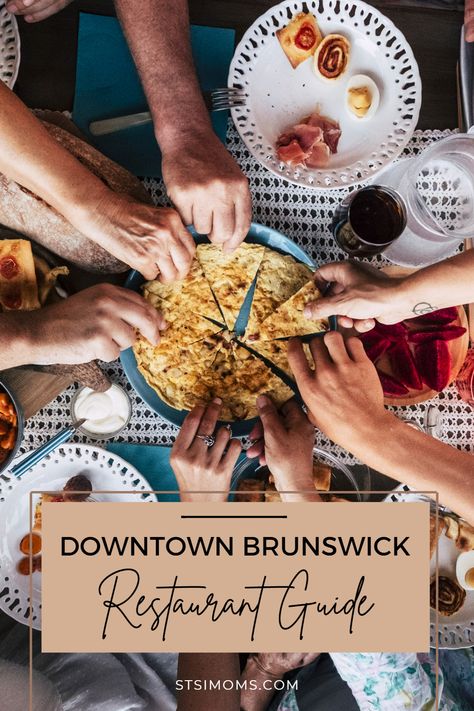 Whether exploring Brunswick's historic district with kids or enjoying a date night, you're sure to eat well and have a great time. This list focuses on the downtown Brunswick restaurants you can easily walk to from Newcastle Street and the surrounding area. St. SiMoms - Your Guide for Discovering Georgia's Golden Isles with Kids. St. Simons Island | Sea Island | Jekyll Island | Brunswick Brunswick Georgia, Georgia Food, Meal Calendar, Maggie Mae, Quick Weekend Getaways, Georgia Coast, Family Lunch, Family Summer Vacation, Visit Georgia