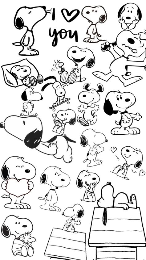 Snoopy The Dog, Snoopy Drawing, Charlie Brown Characters, Vinyle Cricut, Positive Wallpapers, Halloween Wood Crafts, Snoopy Images, Snoopy Wallpaper, Arte Van Gogh