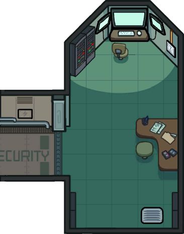 Security | Among Us Wiki | Fandom Among Us Room, Among Us Map, Fandom Games, Cute Easy Drawings, Storage Room, Us Map, Meeting Room, Coffee Love, Among Us