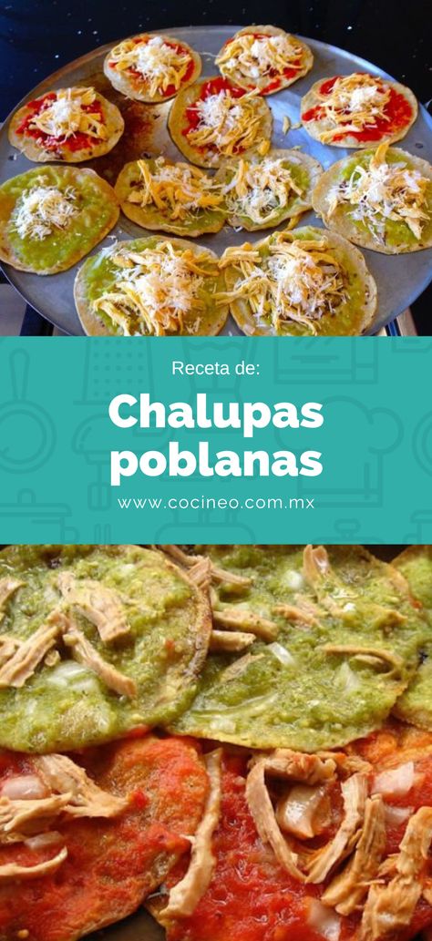 Chalupas poblanas receta Cafe Bistro, Tortillas, Cafe