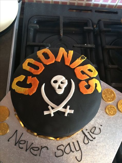 Goonies cake Goonies Birthday, Cake Kids Birthday, Goonies Party, Cake Kids, Goonies, Birthday Party Cake, Happy Birthday Images, Birthday Cake Kids, Party Cake