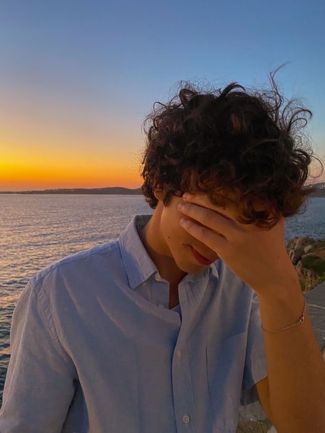 Spanish Boys Aesthetic, Old Money Teen Boy, Curly Black Hair Boy, Curly Brown Hair Boy, Old Money Guys, Old Money Boys, Old Money Boy, Vacation In Greece, Brown Hair Boy