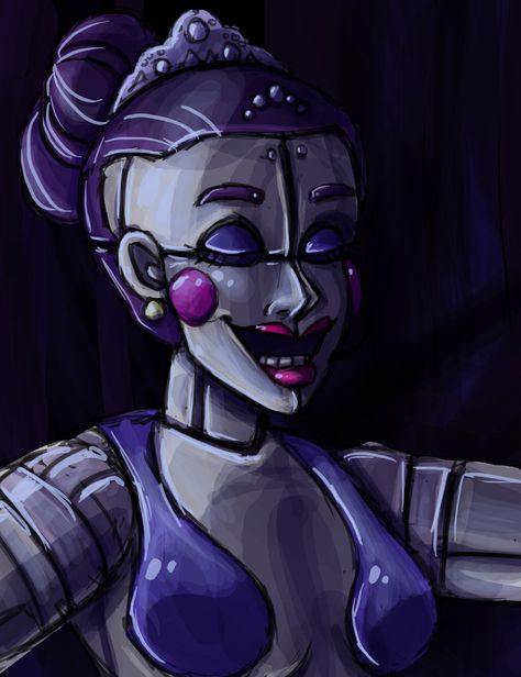 Ballora by StrangeMakesArt on @DeviantArt Scott Cawthon, Fnaf Art, Deviantart, Purple, Art