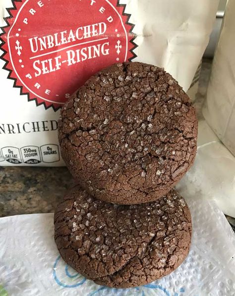 Self-Rising White Lily Flour Self Raising Flour Cookies Recipe, Self Raising Flour Cookies, Desserts With Self Rising Flour, Self Rising Flour Recipes Cookies, Self Rising Flour Cookie Recipes, Cookies Using Self Rising Flour, White Lily Flour Recipes, Self Rising Flour Recipes Desserts, Self Rising Flour Cookies