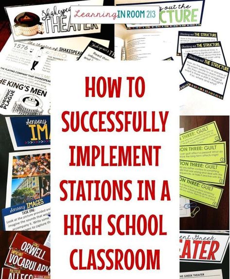 𝗧𝗖𝗘𝗔 on Twitter Learning Stations High School English, Learning Stations High School, High School Learning Support Classroom, Ela Stations Middle School, Teacher Ideas Highschool, Learning Strategies High School, Classroom Stations, Student Centered Learning, Teaching High School English