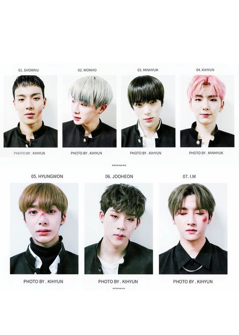 MONSTA X MEMBERS K Pop Funny, Minhyuk Monsta X, Im Monsta X, Monsta X Shownu, Monsta X Minhyuk, Boy Images, K Pop Star, Monsta X Wonho, Starship Entertainment