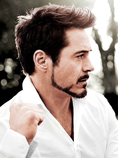 Robert Downey Jr Beard, Stark Hairstyle, Beard Template, Cp9 One Piece, Latest Beard Styles, Iron Men 1, Toni Stark, Robert Downey Jr Iron Man, Short Beard