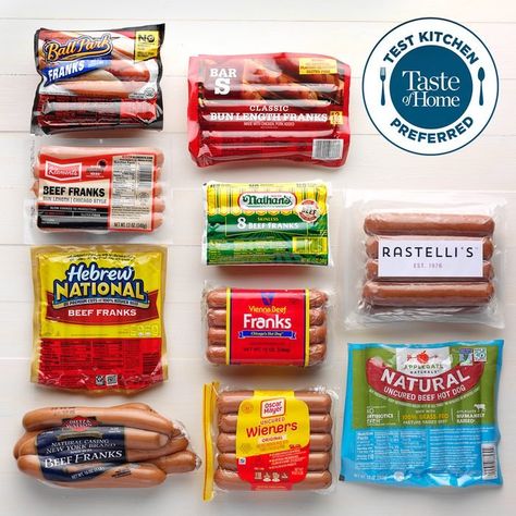 Healthy Hot Dog, Best Hot Dogs, Cherry Cordial, Hot Dog Cart, Hot Dog Recipes, Taste Test, How To Make Sausage, Dog Recipes, High Protein Snacks