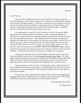 Bring Your Welcome Letter from drab to FAB Parent Letters From Teachers, Parent Welcome Letter, Teacher Welcome Letters, Welcome Back Letter, Letter To Students, Teacher Forms, Classroom Welcome, Welcome Letter, Letter To Teacher