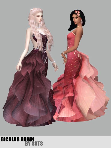 Fairy Gown, Sims 4 Cc Folder, Sims 4 Dresses, The Sims 4 Download, Sims4 Clothes, Sims 4 Cc Packs, Sims Hair, Sims 4 Collections, Sims 4 Mods Clothes