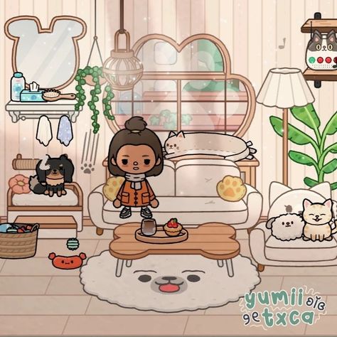 #tocalifeworld #toca #tocaboca #fluffyfriends #livingroom #aesthetic #yumiitxca #fyp #foryou #house #aesthetichouse #tocafluffyfriends #aesthetictocahouse Toca Boca Pet Room Ideas Aesthetic, Toca Boca Cat House Ideas, Toca Boca House Ideas Fluffy Friends, Animal House Toca Boca, Toca Boca Room Ideas Fluffy Friends, Pet Room Ideas Toca Boca, Toca Boca Room Ideas Cat House, Toca Boca Cat House, Toca Boca Room Ideas Fluffy Friends House