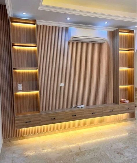 Tv Cabinet Design Modern, Modern Tv Unit Designs, Amazing Bedroom Designs, Tv Unit Furniture Design, Beautiful Bedroom Decor, Modern Tv Wall Units, House Wall Design, Tv Cabinet Design, Tv Unit Interior Design