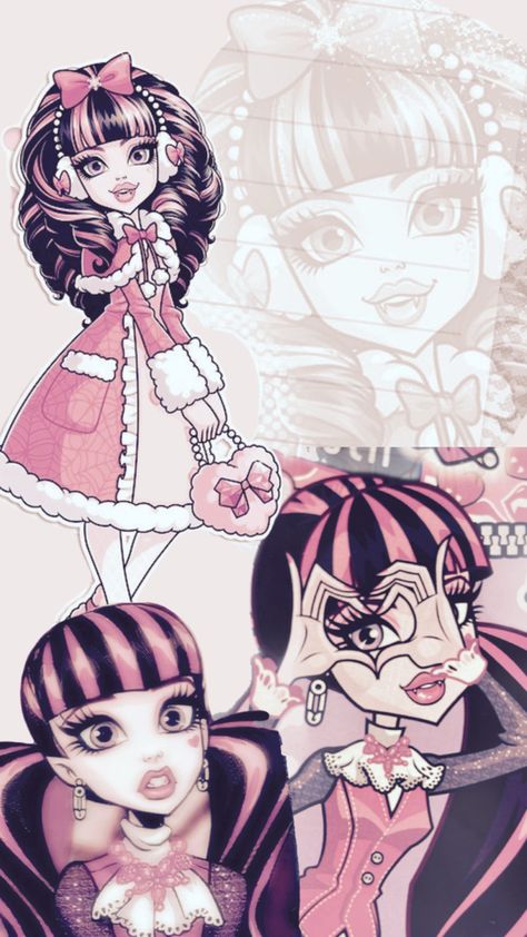 draculaura monster high pink wallpaper Draculaura Drawing, Monster High Christmas, Draculaura Wallpaper, Monster High Wallpaper, Monster High Pictures, Castle Art, Ipad Wallpaper, Pink Wallpaper, Monster High