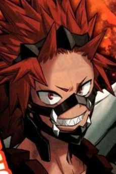 Eijirou Kirishima · AniList Spiky Red Hair, Eijirou Kirishima, Large Pants, Red Hair, Hair, Anime