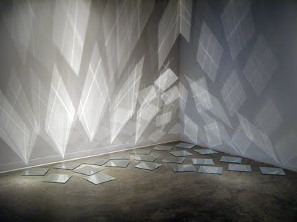 planes and spaces: Light installation Interaktives Design, Light Art Installation, Graphisches Design, Light Sculpture, Mirror Tiles, Design Visual, Light And Space, Sculpture Installation, Mirror Art