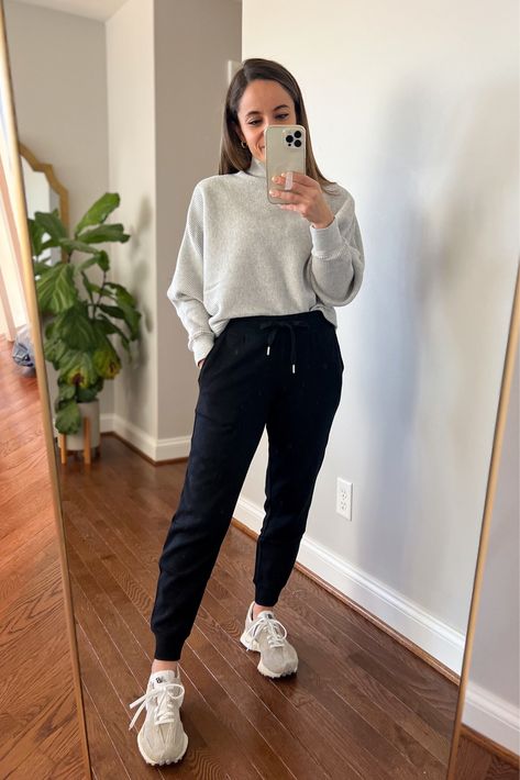 Athletic Outfits Professional, Work Sweatshirt Outfit, Athletic Outfits Work, Cute And Comfy Work From Home Outfits, Athleasure Work Outfits, Nice Athleisure Outfits, Fitness Professional Attire, Pe Teacher Outfits Female Casual, Athletic Wear For Work