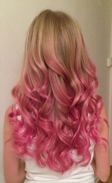 Pink Hair Tips, Dyed Tips, Hair Dye Tips, Pink Ombre Hair, Pink Blonde Hair, Pink Hair Dye, Dip Dye Hair, Hair Streaks, Dyed Hair Inspiration