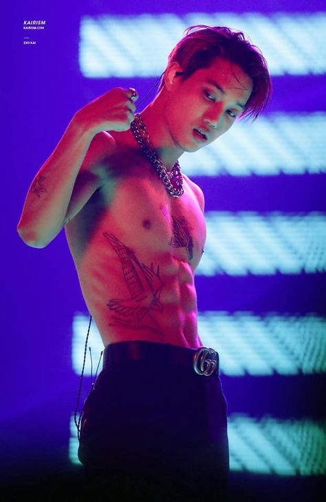 Exo Kai Abs, Exo Abs, Exo Hot, 17 Kpop, Handsome Asian Men, Kpop Exo, Exo Chanyeol, Exo Members, Kim Jongin