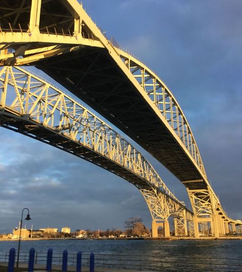 Port Huron Michigan, Canadian Road Trip, Port Huron, Sydney Harbour Bridge, Ontario, Michigan, Road Trip, Bridge, Road