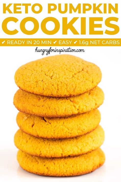 Keto Pumpkin Cookies, Christmas Keto, Stevia Recipes, Keto Thanksgiving, Diet Cookies, Keto Treats, Keto Kitchen, Keto Baking, Keto Cookie Recipes