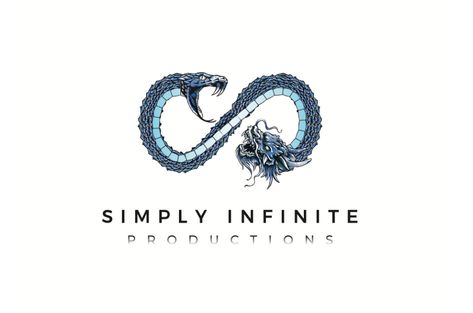 Logo design for Simply Infinite Productions by the logo boutique. A snake and dragon infinity sign Dragon Infinity, Journey Logo, Redo Clothes, Clothes Brand, Sign Logo, Owl Logo, Infinity Sign, Lion Logo, Pet Logo Design